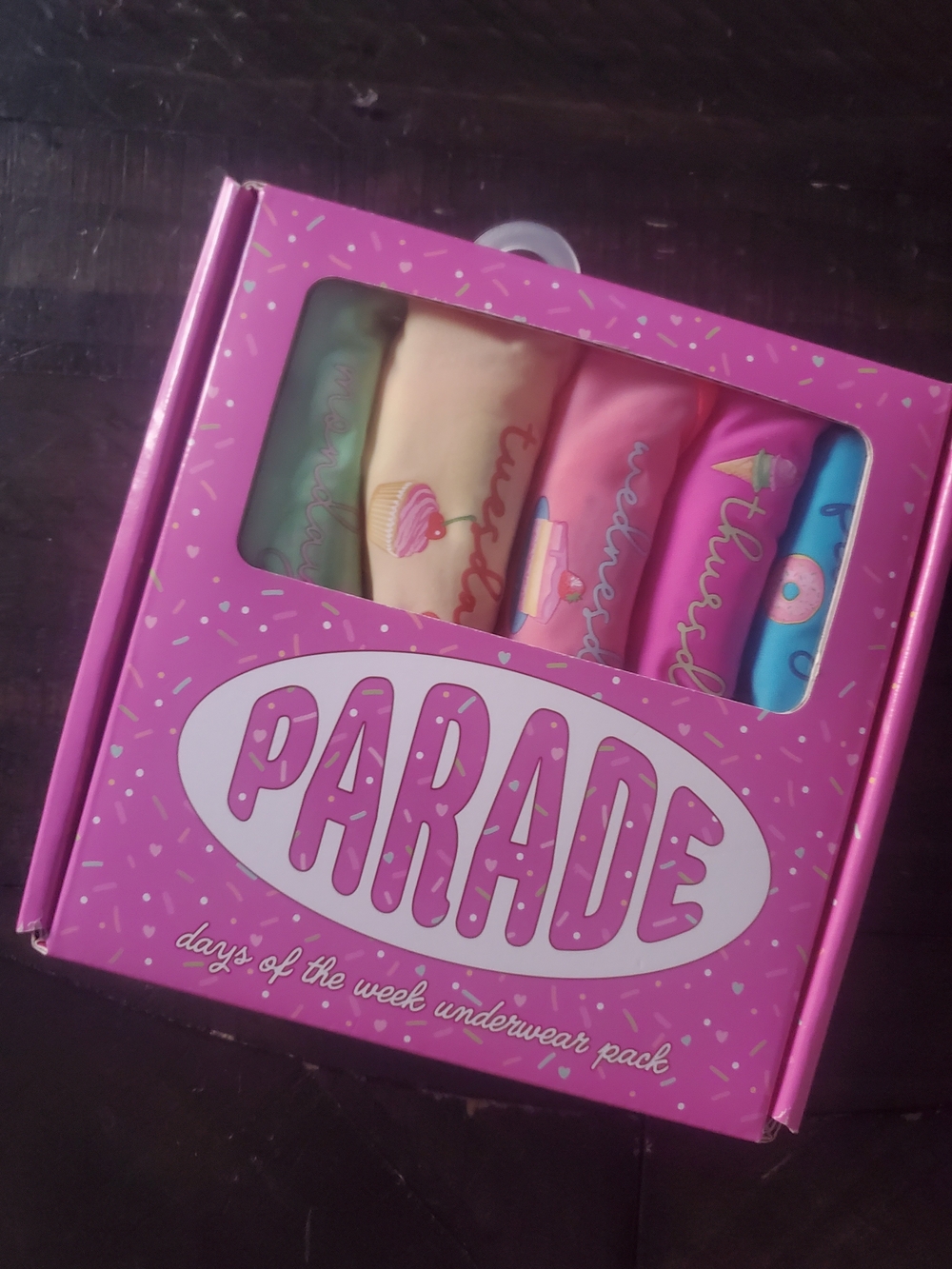Parade Days of the Week Women's Panty Pack - Pink Multi
